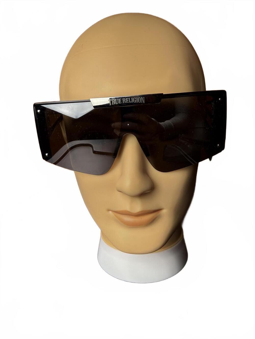 True Religion Oversized Shield Sunglasses 100% UV
